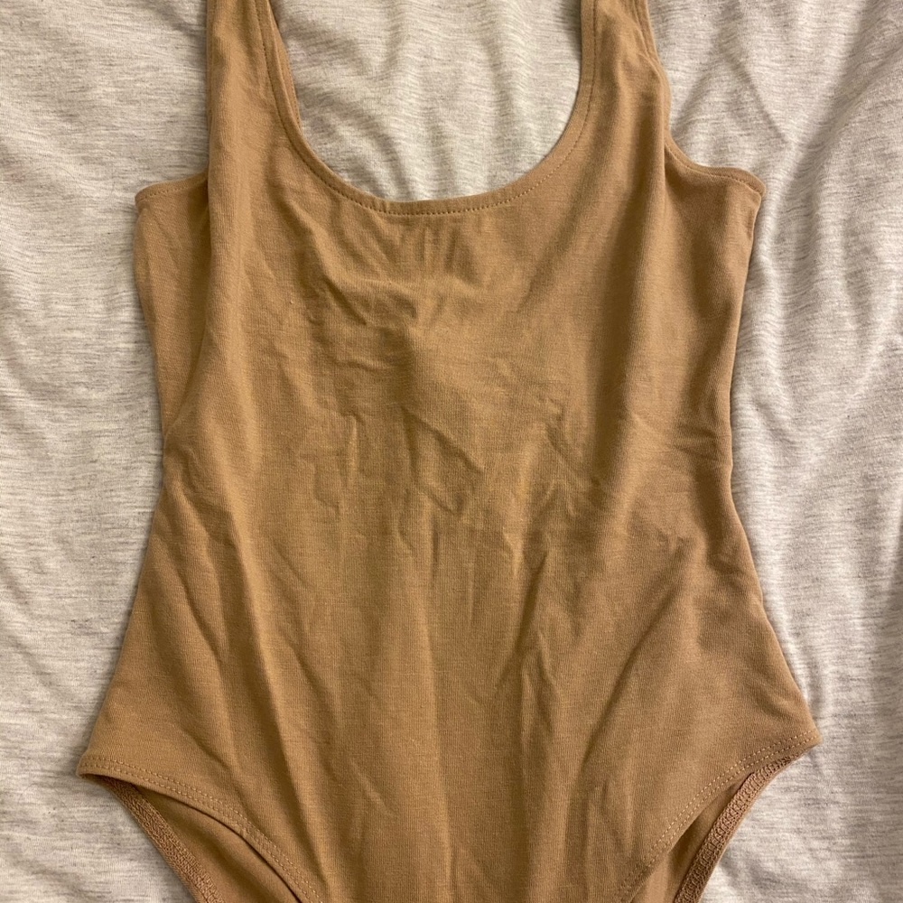 Forever 21 tan bodysuit